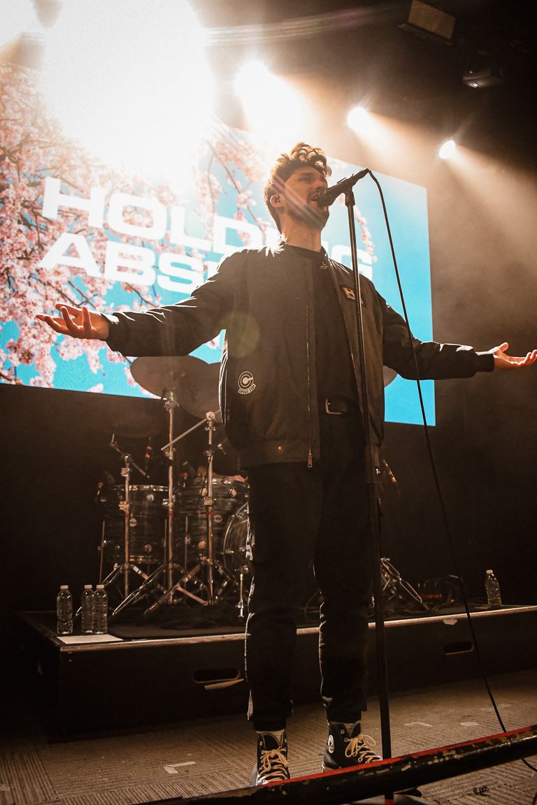 Holding Absence performing live in Adelaide at Lion Arts Factory